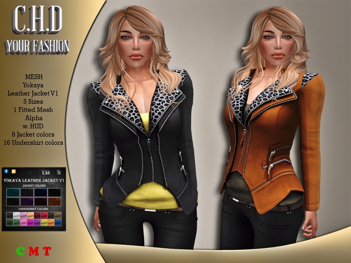 [C.H.D] Yokaya Leahter Jacket V1