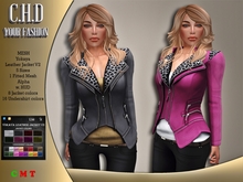 [C.H.D] Yokaya Leahter Jacket V2
