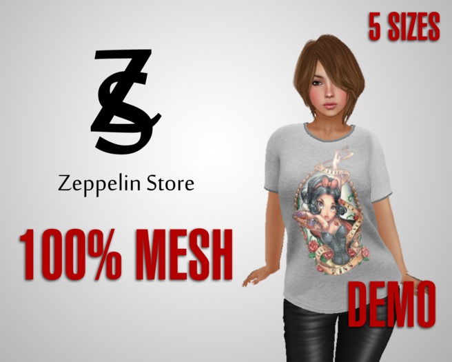 -[ZS]- Shirt - DEMO - Zeppelin Store - Woman
