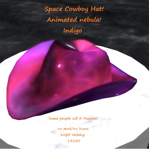 Space Cowboy hat: indigo (box)