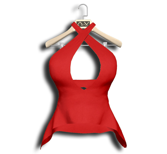 .:Vitrimi:. Crossed Top Red