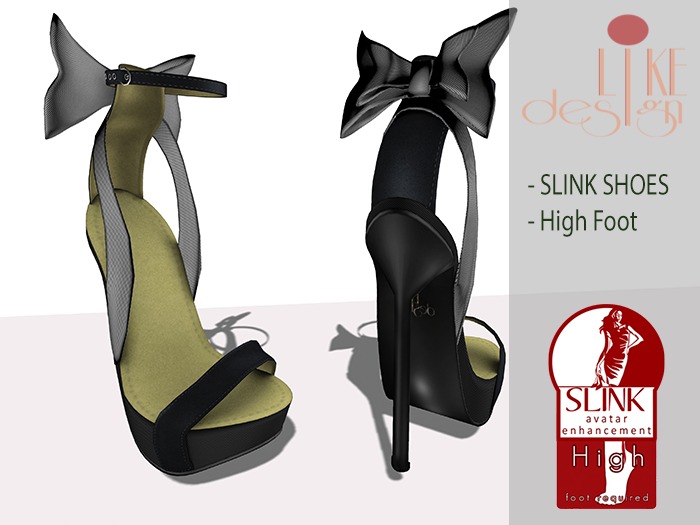 .: LIKE DESIGN :. Ribbon Shoes Grey