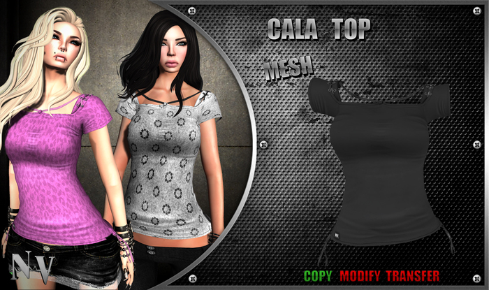 [NV] Cala Top-Grey-