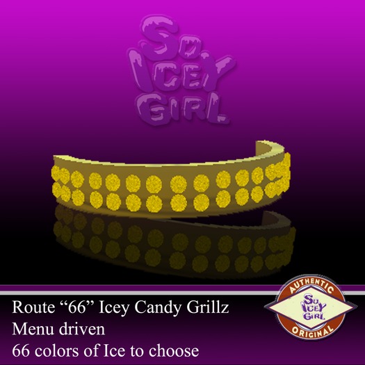 So Icey Route 66 Candy Grillz Boxed