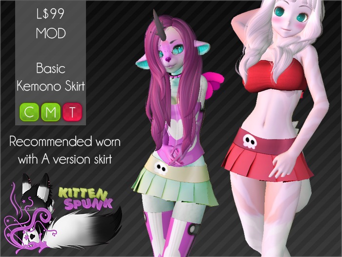 +KS+ Kemono Skirt Mods Basic