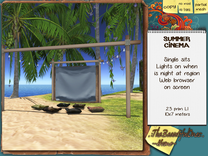 .:TBOHome:. Summer Cinema - set