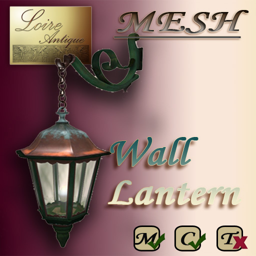 Mesh StreetLantern 'Wall' 