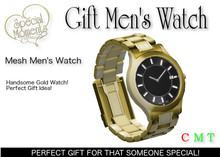 Men's Watch - Gold