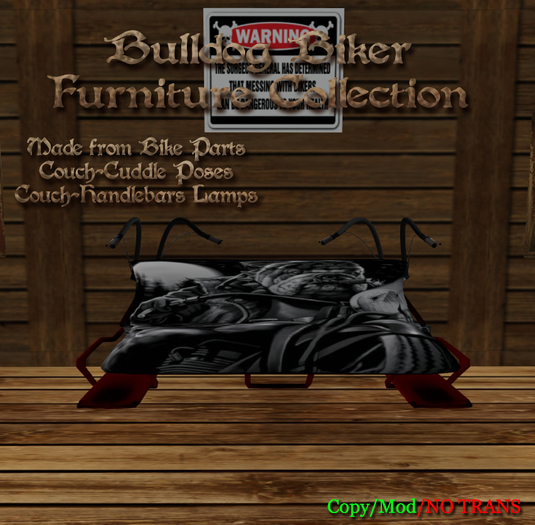 (MMM) Bulldog Furniture Collection Couch