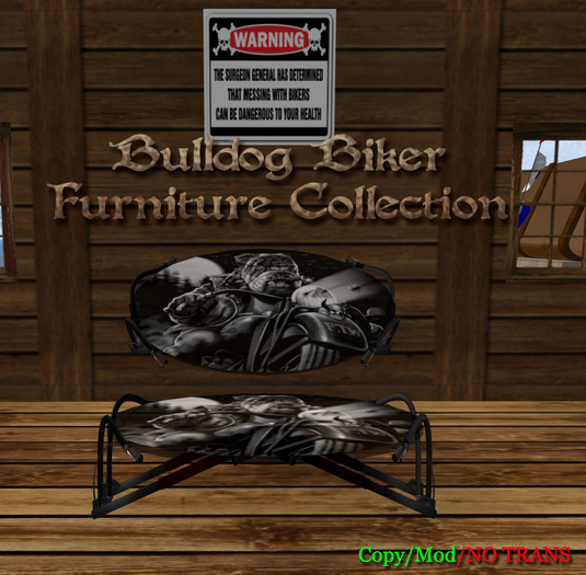 (MMM) Bulldog Furniture Collection Table