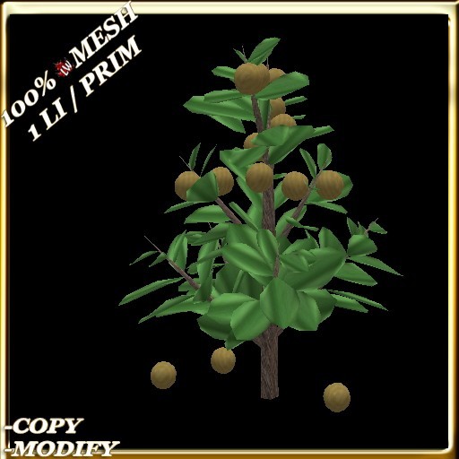 LW_ Mesh Kiwi Tree - 2 (1 LI / Prim)