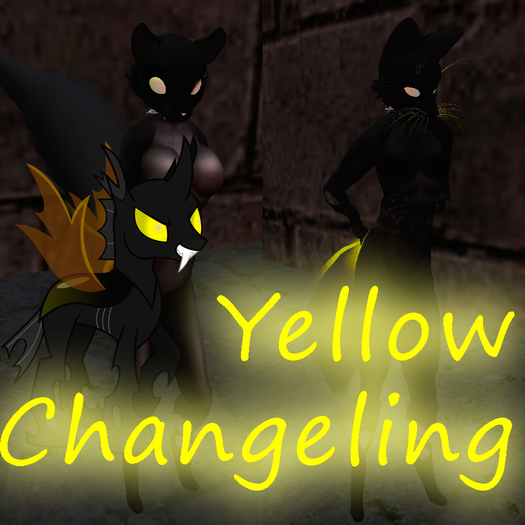 Yellow Changeling mod for Curious Chinchilla and uchicat