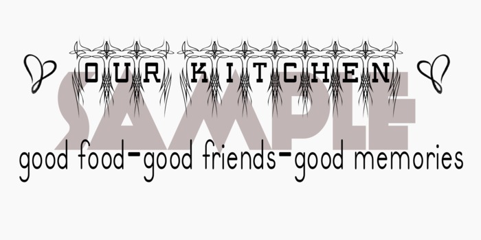 love conquers wall decor by Word UP!