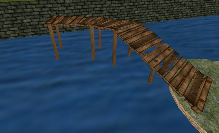 Wooden dock