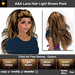 A a lana hair light brown pack pic