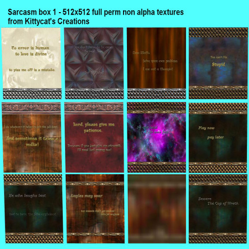 Sarcasm 1 box V3