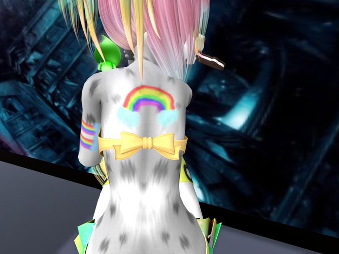 .:.T.I.T.B.:. Rainbow Back Tattoo For Kemono